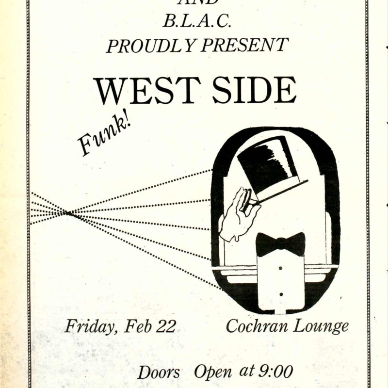 West Side Funk event ad